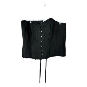 “Corset Story” black Corset Top